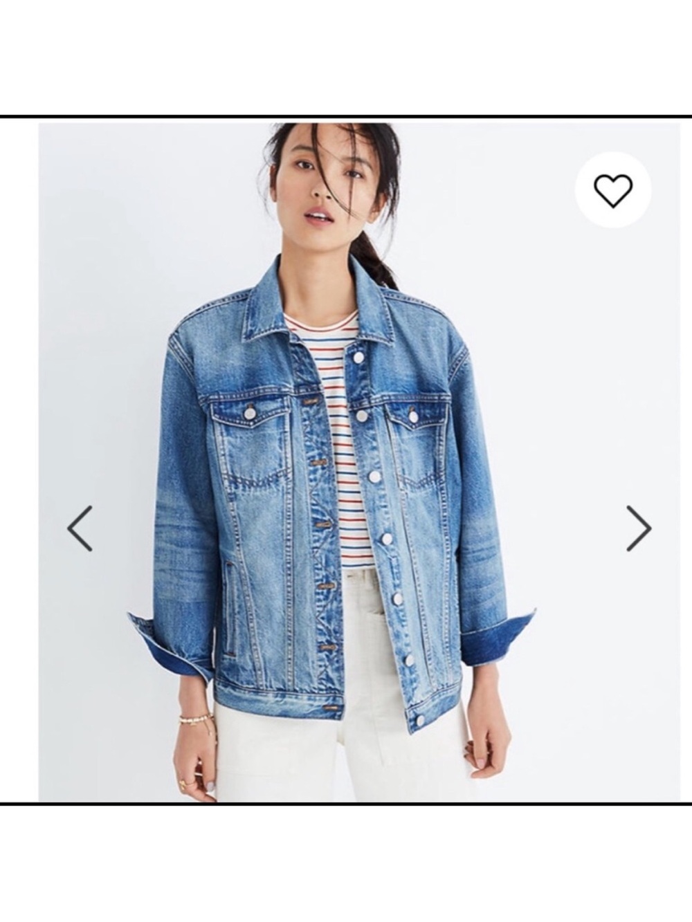 Madewell Oversized Denim Jacket